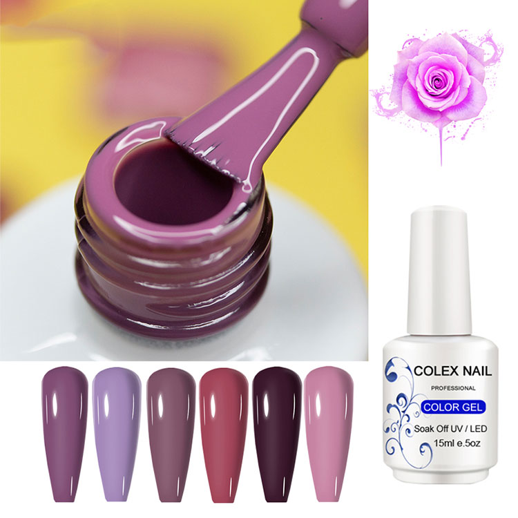 15 ml Cameo esmalte de uñas sólido marrón marrón
