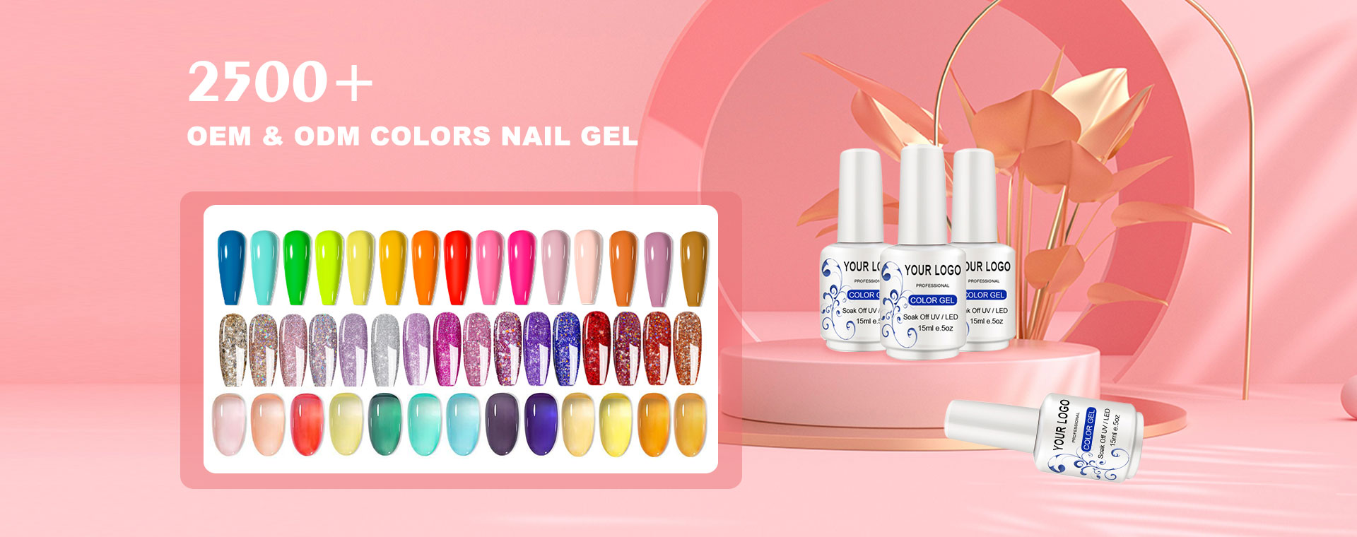 Polaco del gel del brillo Fabricantes