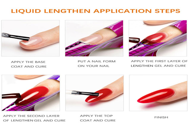 La diferencia entre extensiones de uñas y pegatinas para uñas.