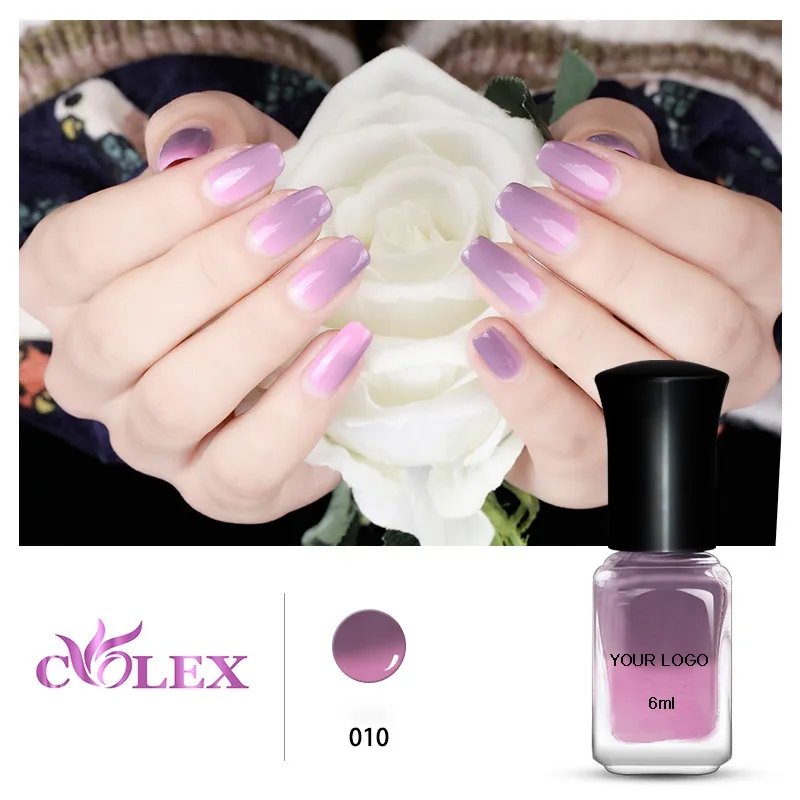 ¿Cómo conservar el esmalte de uñas que cambia de temperatura?