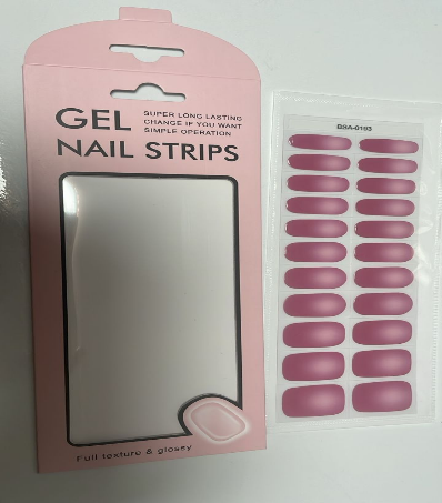 Revolución del arte de las uñas: pegatina de gel: no se requiere luz UV