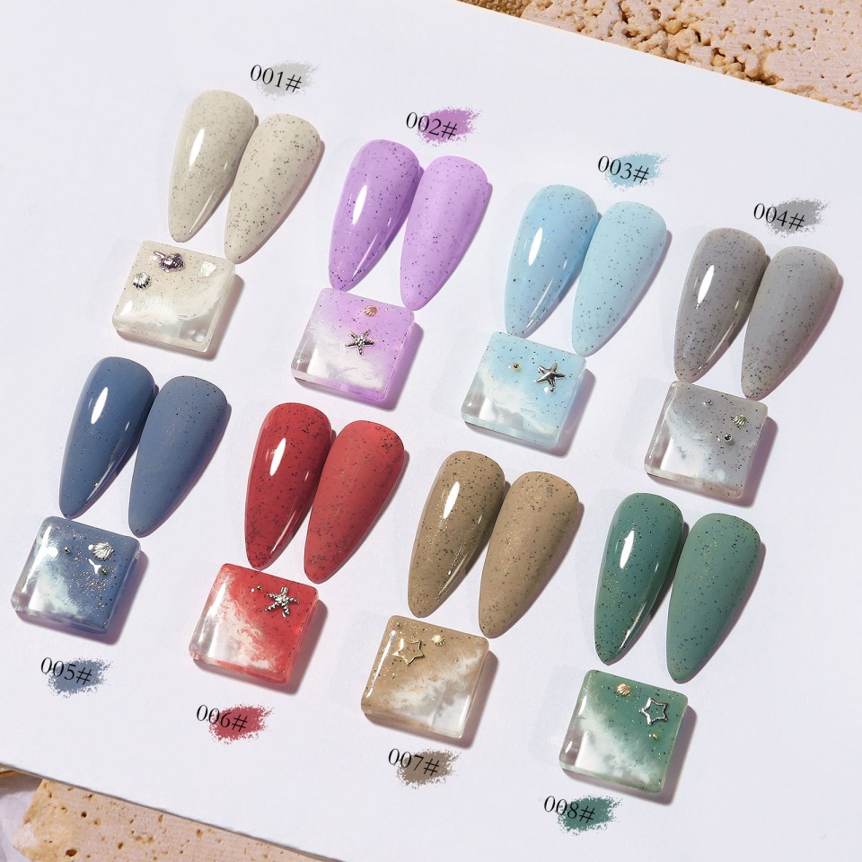 ¿Por qué se está convirtiendo el esmalte de gel de gelatina de hielo en la tendencia imprescindible para los entusiastas de las uñas?