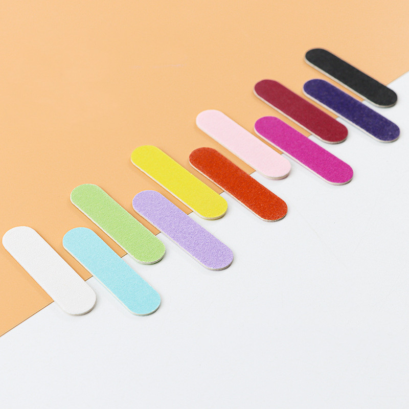limas de uñas coloridas para bebés