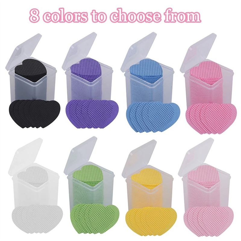 Toallitas de uñas coloridas y sin pelusa
