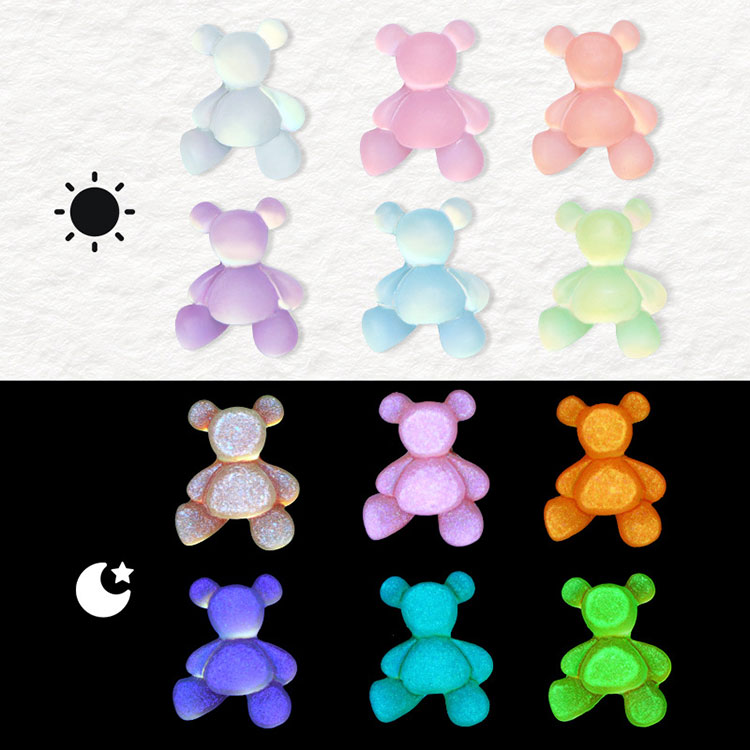 Joyas lindas del clavo del oso para el arte del clavo