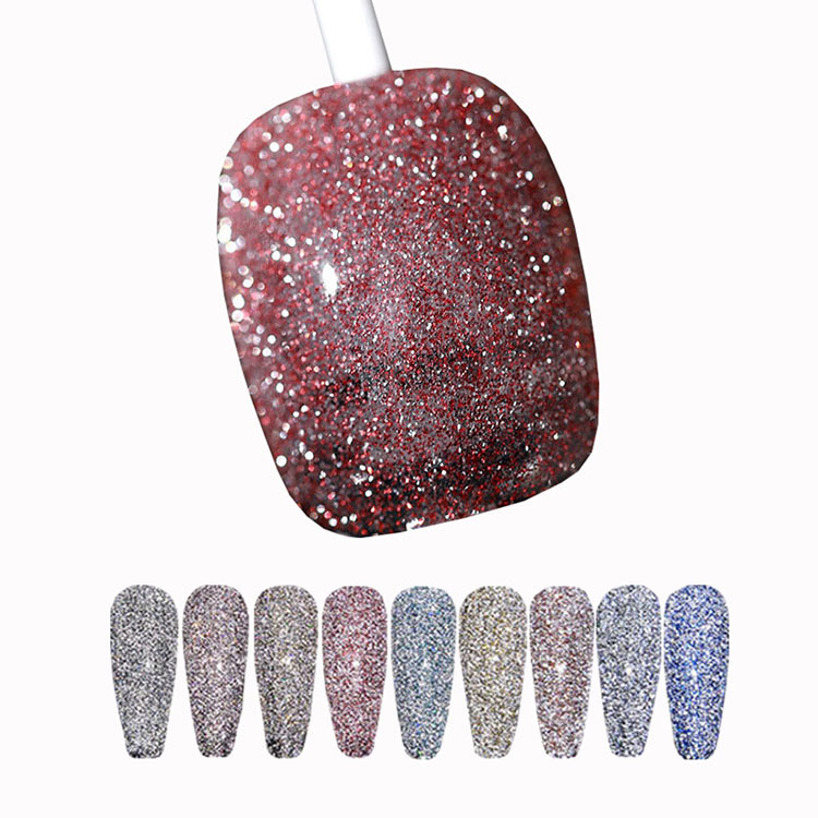 Esmalte de uñas Diamond Rainbow Disco Gel