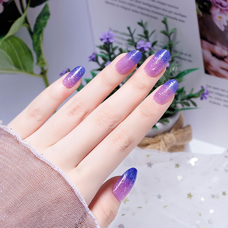 Esmalte de uñas saludable y fácil con cambio de temperatura