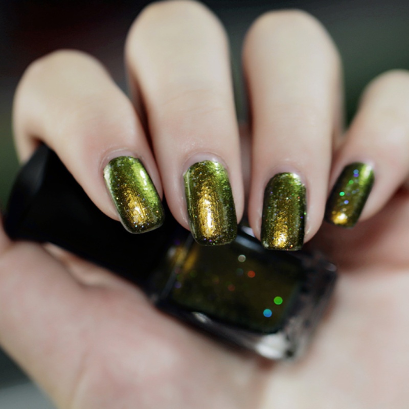 Esmalte de uñas láser camaleón
