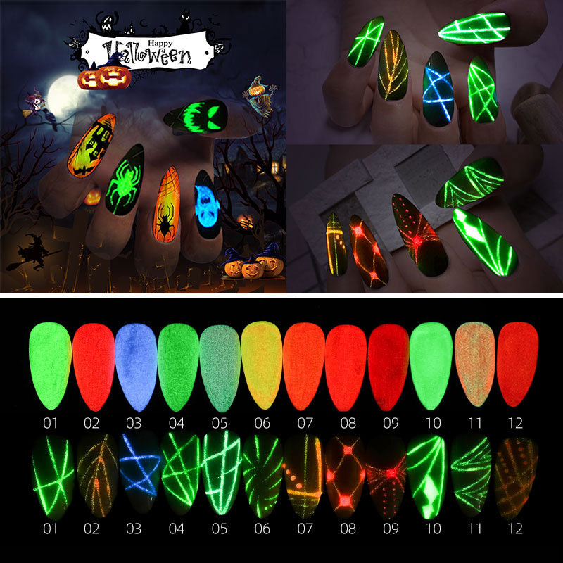 Esmalte de gel de revestimiento luminoso