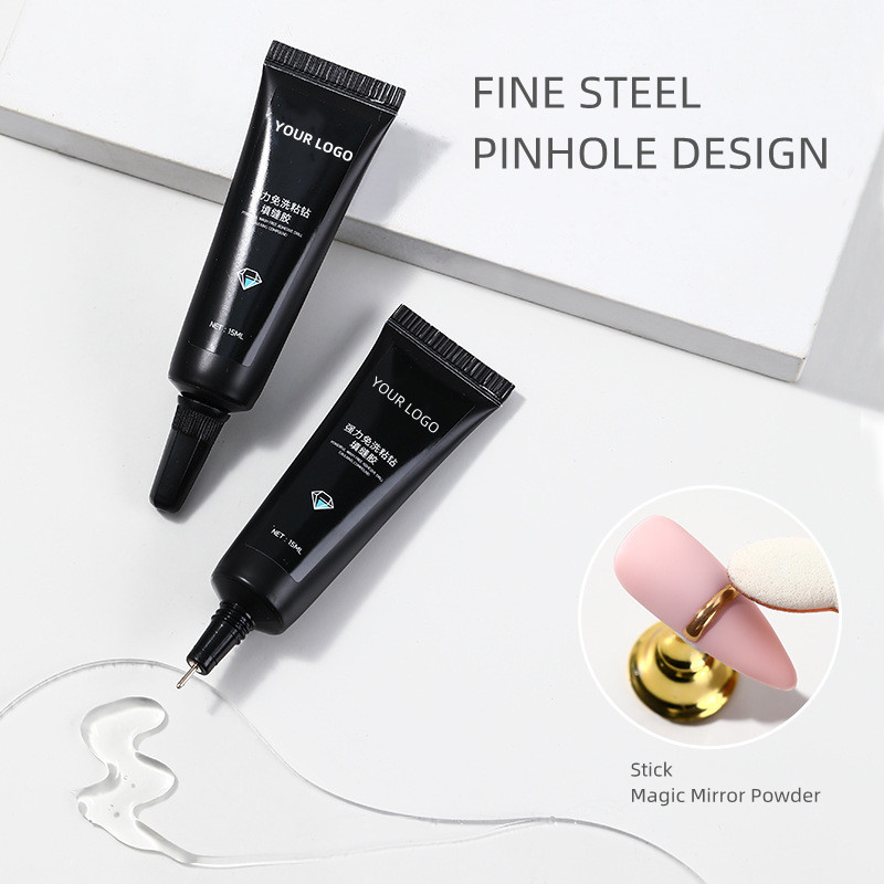 gel de gema de diamantes de imitación para uñas