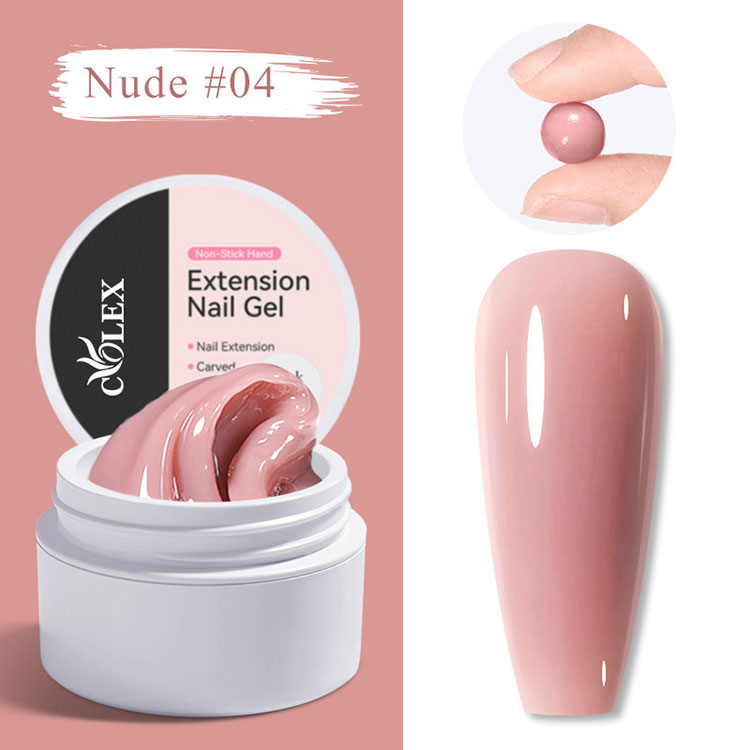 Gel de extensión de manos antiadherente