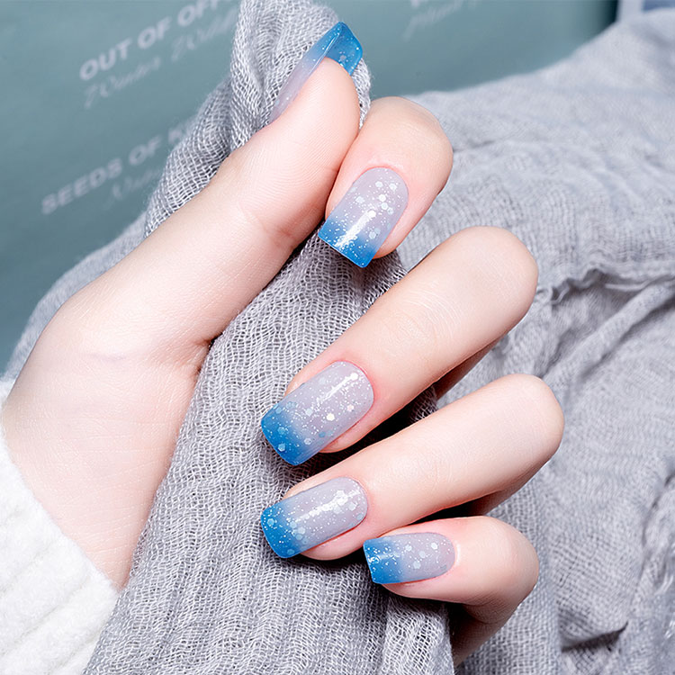 Esmalte de uñas que cambia de color con temperatura bastante térmica