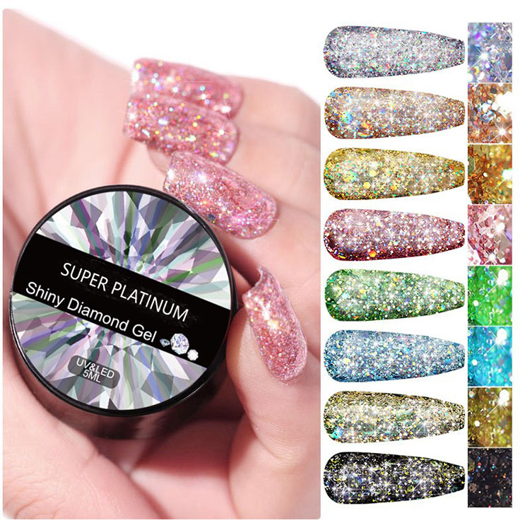 Gel de diamante brillante