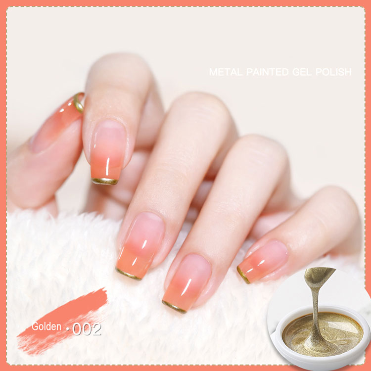 Super Shine No Cracking Metallic Gel Polacio