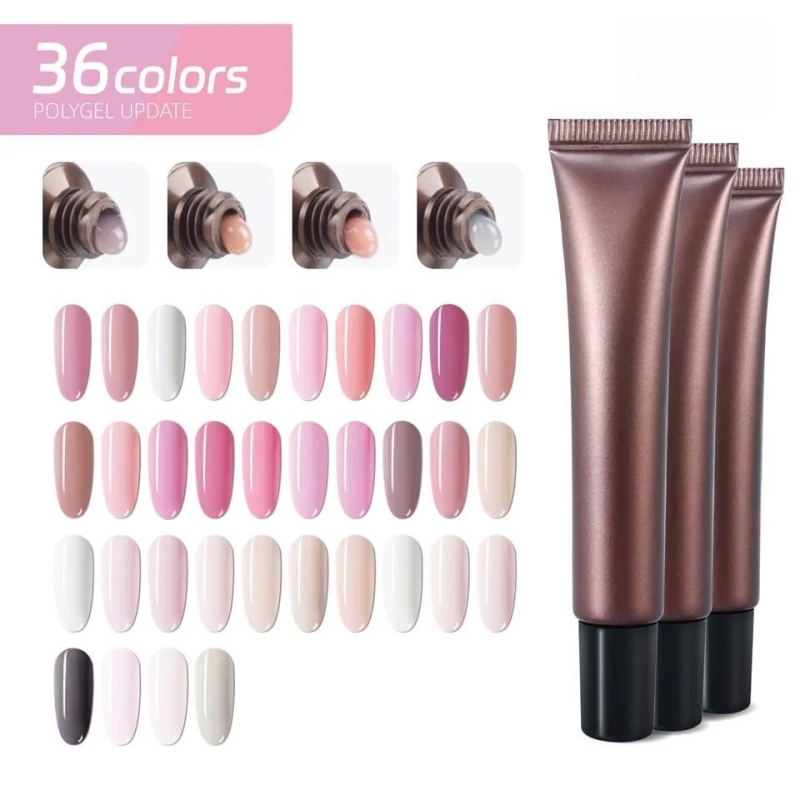 Gel de extensión de tubo de polietileno